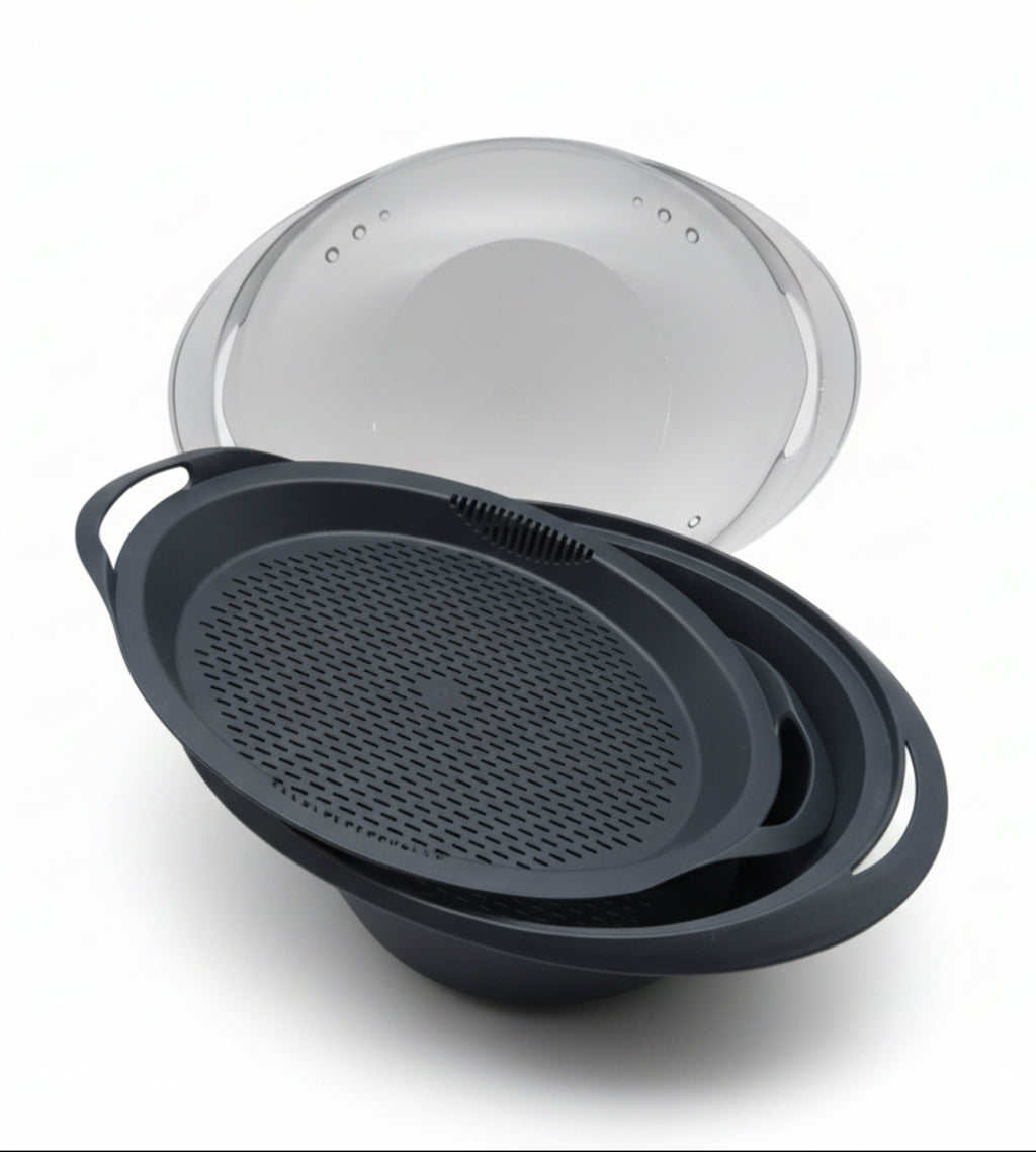 Thermomix Varoma Dampfgaraufsatz mit Einsatz und Deckel